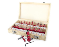 Набор фрез по дереву, 18 шт. INTERTOOL HT-0073-foto3