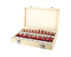 Набор фрез по дереву, 18 шт. INTERTOOL HT-0073-foto4