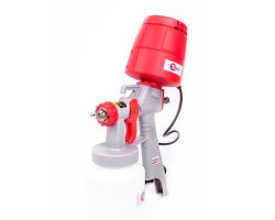 Пистолет покрасочный электрический HVLP 450 Вт, форсунка 1,5 мм, бачок 1 л; 0,14-0,35 Бар, 100-200 мл/мин INTERTOOL DT-5045-foto3