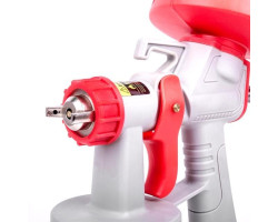 Пистолет покрасочный электрический HVLP 450 Вт, форсунка 1,5 мм, бачок 1 л; 0,14-0,35 Бар, 100-200 мл/мин INTERTOOL DT-5045-foto6