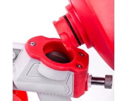 Пистолет покрасочный электрический HVLP 450 Вт, форсунка 1,5 мм, бачок 1 л; 0,14-0,35 Бар, 100-200 мл/мин INTERTOOL DT-5045-foto7