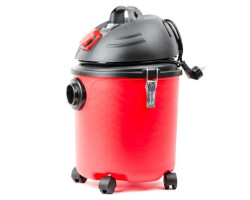 Пылесос строительный 20 л., корпус из пластика, 1400 Вт. Сухая, влажная уборка. Многоразовый спонж- фильтр, фильтр-пакет. INTERTOOL DT-1020-foto2