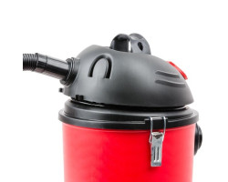 Пылесос строительный 20 л., корпус из пластика, 1400 Вт. Сухая, влажная уборка. Многоразовый спонж- фильтр, фильтр-пакет. INTERTOOL DT-1020-foto13