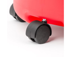 Пылесос строительный 20 л., корпус из пластика, 1400 Вт. Сухая, влажная уборка. Многоразовый спонж- фильтр, фильтр-пакет. INTERTOOL DT-1020-foto5