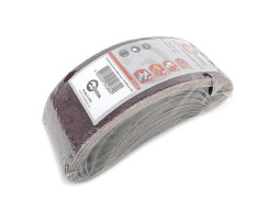 Лента шлифовальная 75x533 мм, зерно 80, уп. 10 шт. INTERTOOL BT-0408-foto2