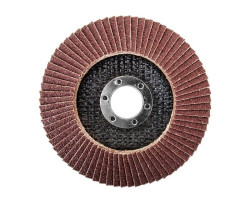 Диск шлифовальный лепестковый 115x22 мм, зерно K60 INTERTOOL BT-0106-foto2