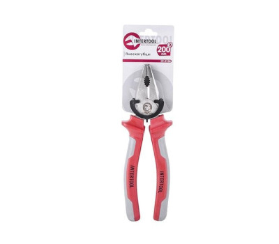 Плоскогубцы 200 мм ПРОФ. INTERTOOL HT-0106