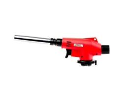 Горелка газовая, пьезозажигание на курке, регулятор, удлиненное сопло INTERTOOL GB-0022-foto2