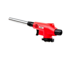 Горелка газовая, пьезозажигание на курке, регулятор, удлиненное сопло INTERTOOL GB-0022-foto3