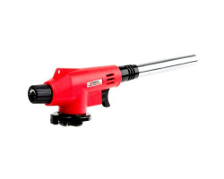 Горелка газовая, пьезозажигание на курке, регулятор, удлиненное сопло INTERTOOL GB-0022-foto5