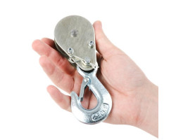 Лебедка электрическая 220/230В, 500Вт, 125/250 кг, трос 3.0мм*12м INTERTOOL GT1481-foto7