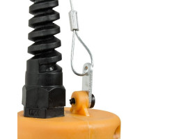 Лебедка электрическая 220/230В, 500Вт, 125/250 кг, трос 3.0мм*12м INTERTOOL GT1481-foto9