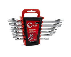 Набор рожковых ключей 6 шт., 6-17 мм Cr-V INTERTOOL HT-1001-foto5