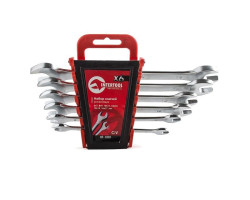 Набор рожковых ключей 6 шт., 6-17 мм Cr-V INTERTOOL HT-1001-foto6