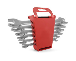 Набор рожковых ключей 6 шт., 6-17 мм Cr-V INTERTOOL HT-1001-foto10