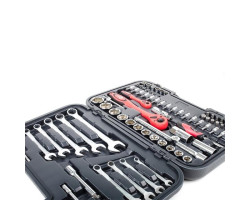 Профессиональный набор инструментов 1/2" & 1/4"; 82 ед INTERTOOL ET-6082-foto6