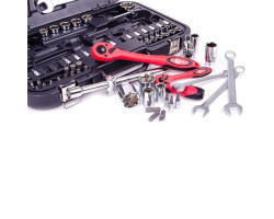 Профессиональный набор инструментов 1/2" & 1/4"; 82 ед INTERTOOL ET-6082-foto9