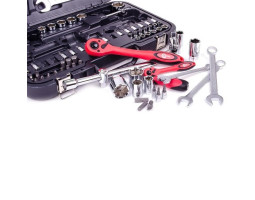 Профессиональный набор инструментов 1/2" & 1/4"; 82 ед INTERTOOL ET-6082-foto9