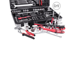 Профессиональный набор инструментов 1/4" & 1/2"; 119 ед INTERTOOL ET-7119-foto7