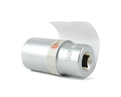 Головка шестигранная удлиненная 1/2", 30мм*78мм, Хром-Ванадиум INTERTOOL ET-0130-foto5