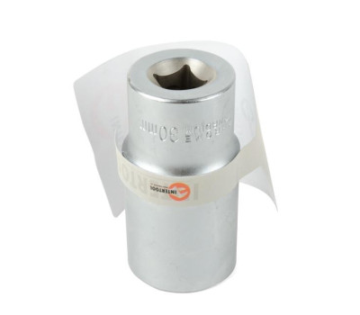 Головка шестигранная удлиненная 1/2", 30мм*78мм, Хром-Ванадиум INTERTOOL ET-0130