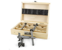 Набор фрез Форстнера, 5 шт. INTERTOOL HT-0074-foto3