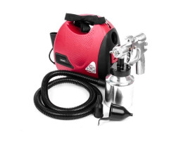 Пистолет покрасочный электрический HVLP 600 Вт, форсунка 1,8 мм, бачок 1 л; 0,14-0,70 Бар, 450-550 мл/мин INTERTOOL DT-5060-foto2