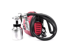 Пистолет покрасочный электрический HVLP 600 Вт, форсунка 1,8 мм, бачок 1 л; 0,14-0,70 Бар, 450-550 мл/мин INTERTOOL DT-5060-foto3