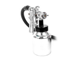 Пистолет покрасочный электрический HVLP 600 Вт, форсунка 1,8 мм, бачок 1 л; 0,14-0,70 Бар, 450-550 мл/мин INTERTOOL DT-5060-foto5