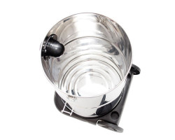 Пылесос строительный 30 л, корпус из нерж стали, 1400 Вт, cухая, влажная уборка, многоразовый спонж-фильтр, фильтр-пакет INTERTOOL DT-1030-foto8