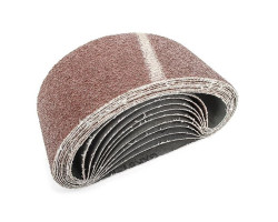 Лента шлифовальная 75x457мм, зерно 40, уп. 10 шт. INTERTOOL BT-0304-foto2