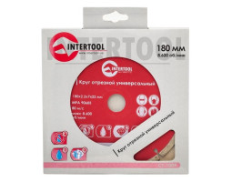 Диск отрезной сегментный, алмазный 180 мм, 22-24% INTERTOOL CT-1009-foto2