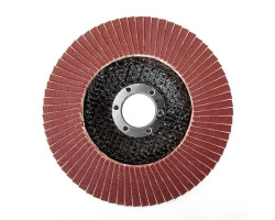 Диск шлифовальный лепестковый 125x22мм, зерно K150 INTERTOOL BT-0215-foto2