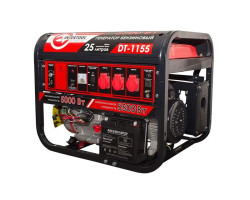 Генератор бензиновый макс. мощн. 6 кВт., ном. 5,5 кВт., 13 л.с., 4-х тактный, электрический и ручной пуск, комплект колес и ручек, 96 кг. INTERTOOL DT-1155-foto4