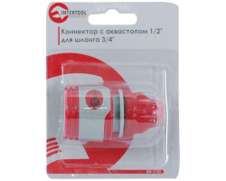 Конектор 1/2" для шланга 3/8" INTERTOOL GE-1122-foto3