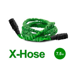 Шланг поливочный X-Hose 7,5 м INTERTOOL GE-4005-foto2