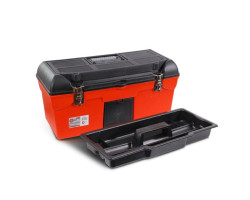 Ящик для инструмента с металлическими замками 24" 610x255x251 мм INTERTOOL BX-1123