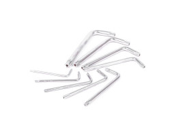 Набор Г-образных ключей TORX с отверстием 9 шт., Т10-Т50, Cr-V INTERTOOL HT-0604-foto5
