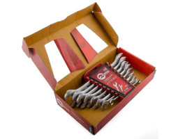 Набор рожковых ключей 8 шт., 6-22 мм Cr.-V. INTERTOOL HT-1002-foto2