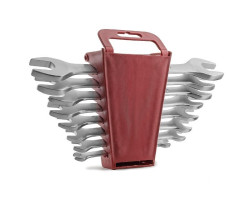 Набор рожковых ключей 8 шт., 6-22 мм Cr.-V. INTERTOOL HT-1002-foto6