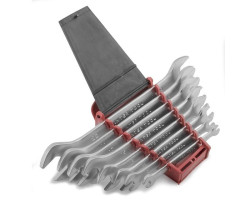 Набор рожковых ключей 8 шт., 6-22 мм Cr.-V. INTERTOOL HT-1002-foto7