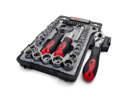 Набор инструмента 43 ед., 3/8" & 1/4", Cr-V INTERTOOL ET-6003-foto4