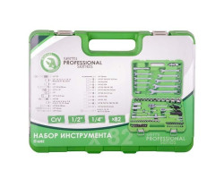 Набор инструментов 1/2" и 1/4", 82 ед, INTERTOOL ET-6082SP-foto6