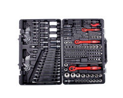 Профессиональный набор инструментов, 1/4" & 3/8" & 1/2", 176 ед. INTERTOOL ET-7176-foto2