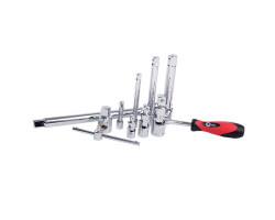 Профессиональный набор инструментов, 1/4" & 3/8" & 1/2", 176 ед. INTERTOOL ET-7176-foto4