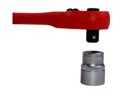 Профессиональный набор инструментов, 1/4" & 3/8" & 1/2", 176 ед. INTERTOOL ET-7176-foto5