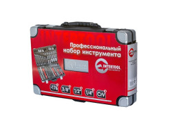 Профессиональный набор инструментов, 1/4" & 3/8" & 1/2", 176 ед. INTERTOOL ET-7176-foto8