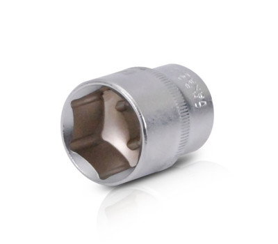 Головка шестигранная 1/2", 27x42 мм, хром-ванадий INTERTOOL ET-0027