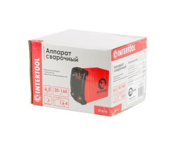 Сварочный инвертор 230 В, 20-160 А, 6,5 кВт INTERTOOL DT-4116-foto10