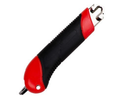 Нож с металлической направляющей 25 мм INTERTOOL HT-0526-foto3